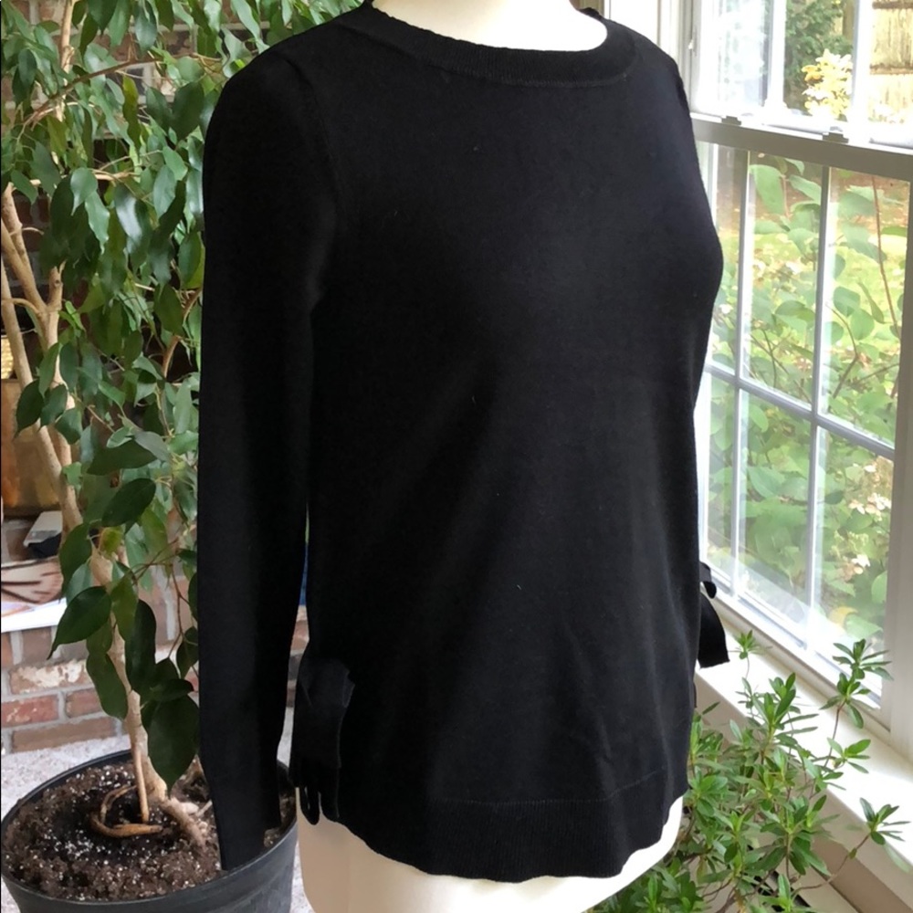 Black sweater by Cable & Gauge